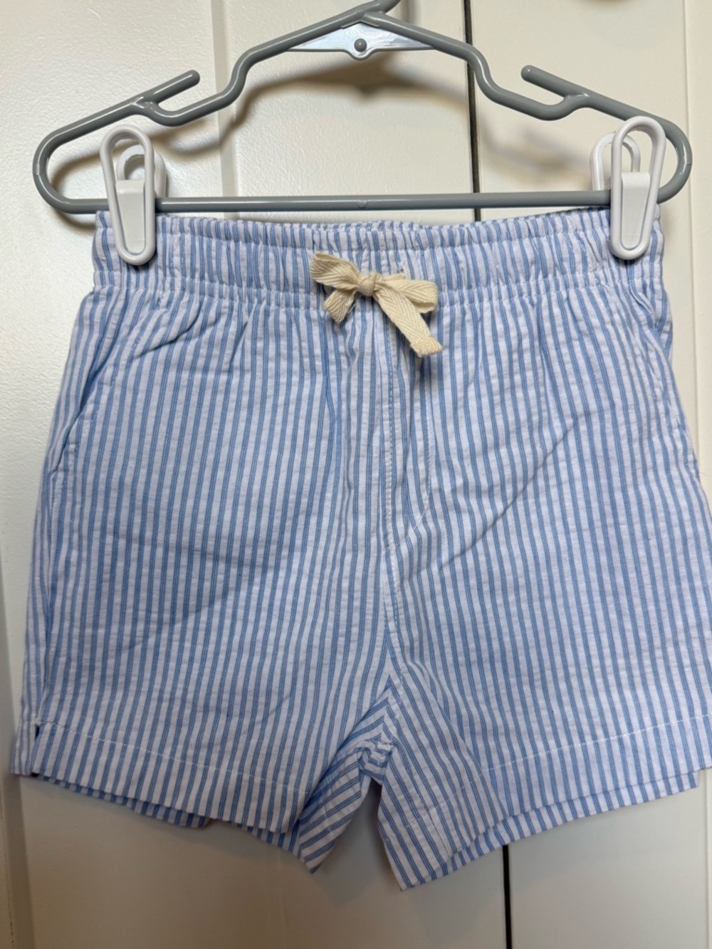 Little Paper Boat Kids Stripe Shorts